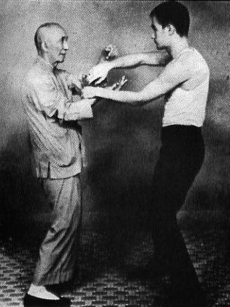 Bruce Lee and Yip Man