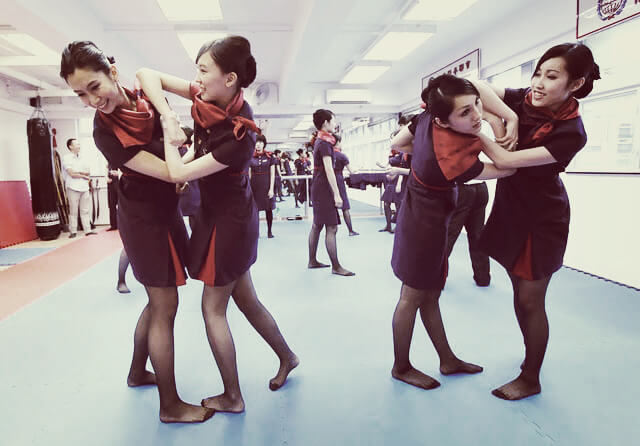 Wing Chun Flight Attendants