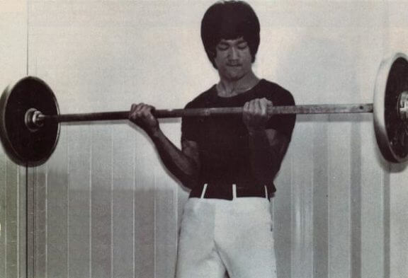 Bruce Lee Working Out
